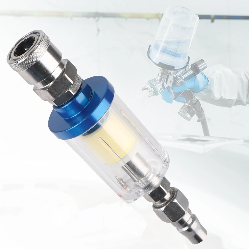 Airbrush Kit With Mini Compressor - Temiz Su Tutucu Hava Fırçası Seti