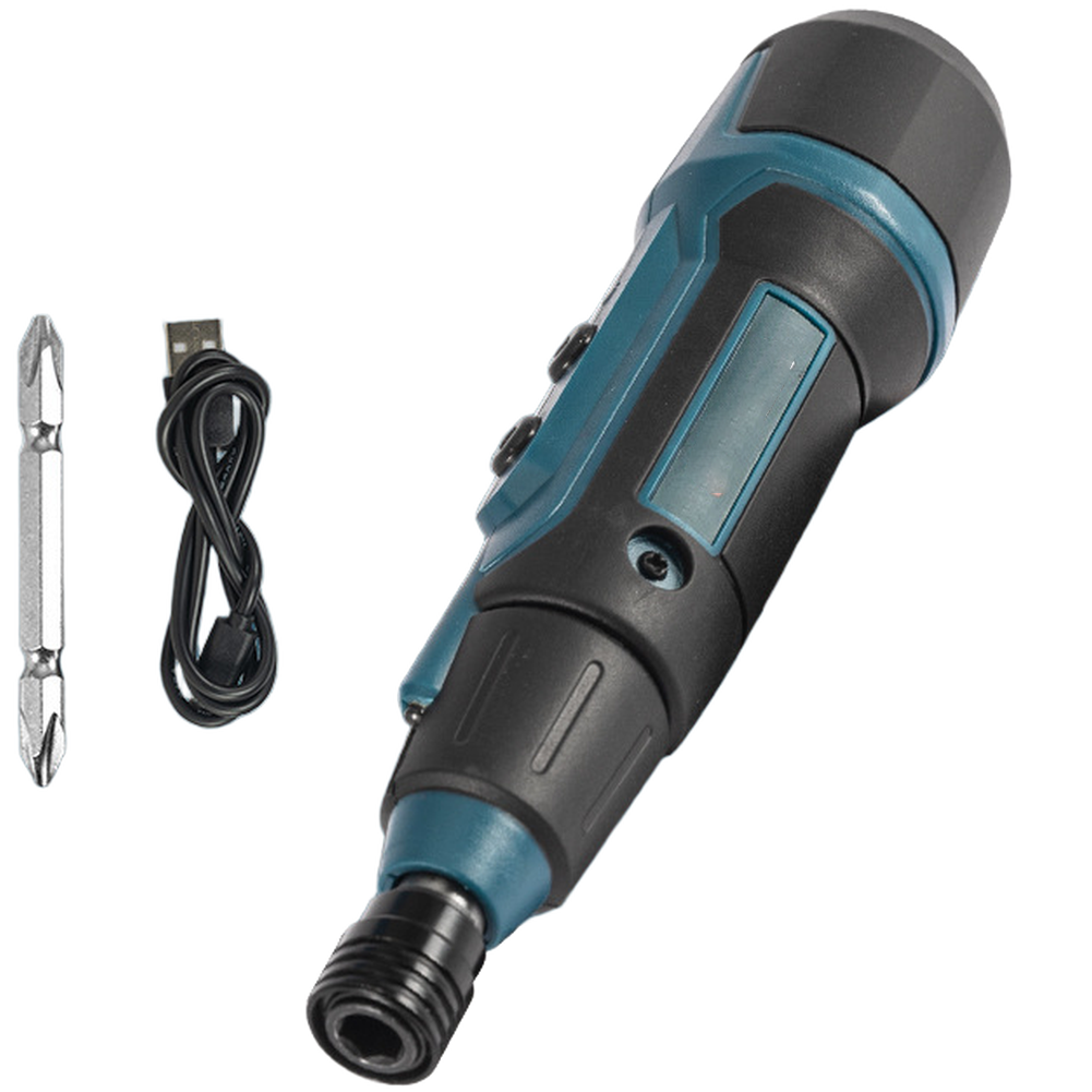 Electric Screwdriver Rechargeable Usb - 3,6V Kablosuz Elektrikli Tornavida, Dahili LED