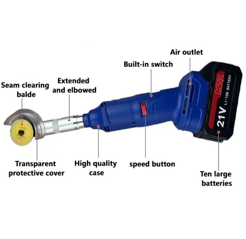 Lityum Pil ile Çalışan Kablosu - Brushless Angle Grinder Battery Powered incelemesi ve fiyatı