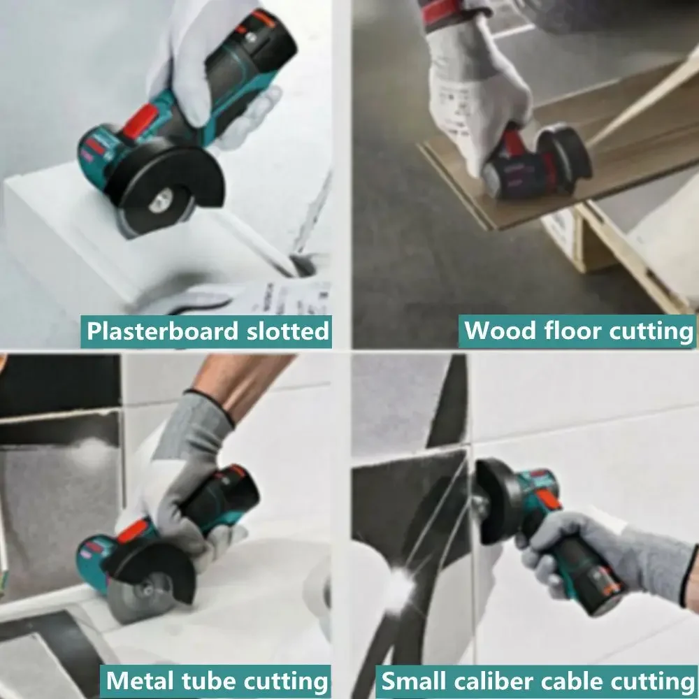 Iki pil ile 500W 12V değirmeni - Brushless Angle Grinder Battery Powered incelemesi ve fiyatı