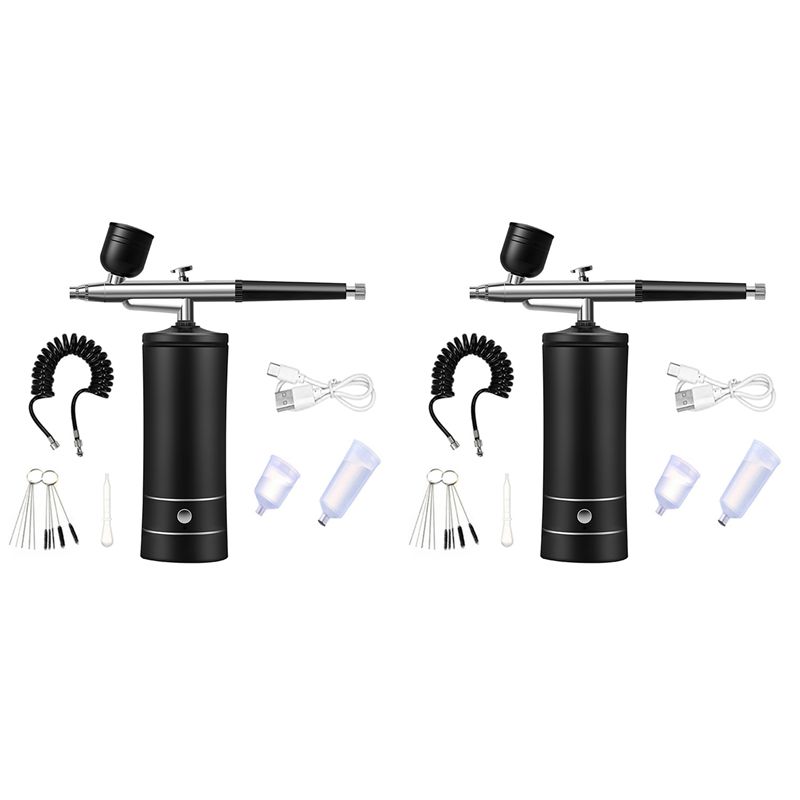 2X Hava Fırçası, Tırnak Oksije - Airbrush Kit With Mini Compressor incelemesi ve fiyatı