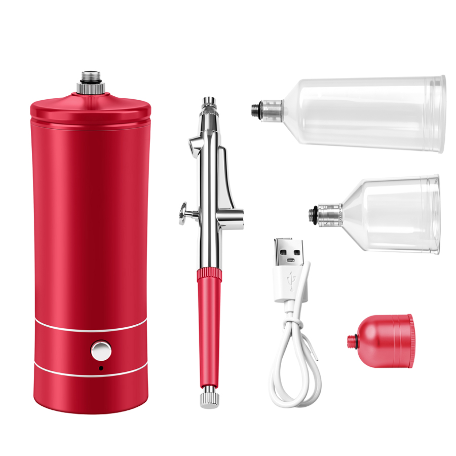 Kompresörlü Airbrush Seti, 0,3 - Airbrush Kit With Mini Compressor incelemesi ve fiyatı