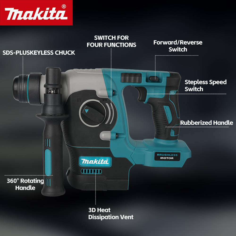 Makita DCH273 18V Fırçasız SDS - Brushless Cordless Electric Drill 18V incelemesi ve fiyatı
